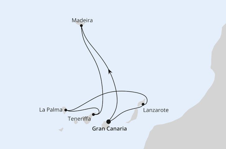 Impressionn zu AIDA VARIO All Inclusive - AIDAstella - Kanaren & Madeira mit La Palma