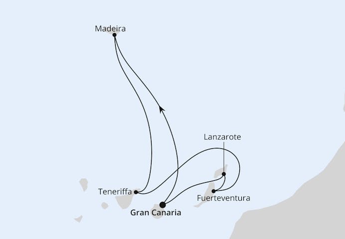 Impressionn zu AIDA Winter 2024/25 Besttarif - AIDAcosma - Kanaren & Madeira mit Lanzarote