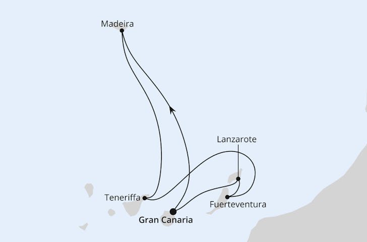Impressionn zu Suiten Special Winter 2024/25 - AIDAcosma - Kanaren & Madeira mit Lanzarote