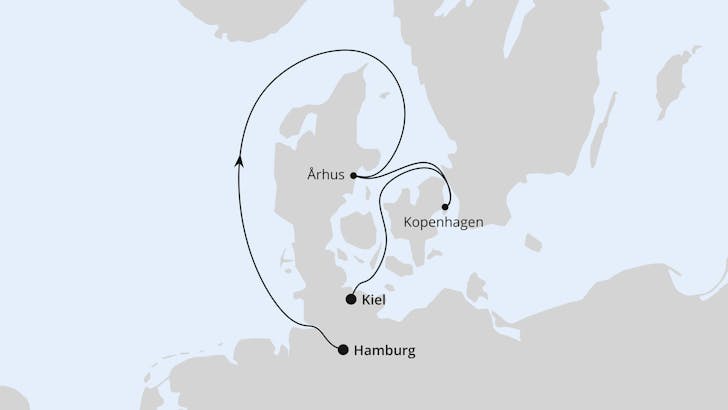 Impressionn zu Sommer 2024 Besttarif - AIDAluna - Kurzreise nach Kristiansand & Kopenhagen