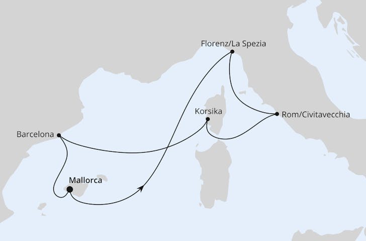 Impressionn zu Sommer 2024 - AIDAstella - Mediterrane Schätze