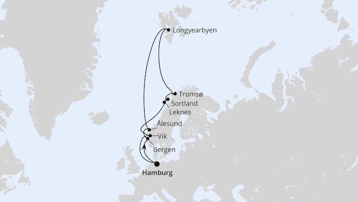 Impressionn zu Sommer 2024 - AIDAluna - Norwegen mit Spitzbergen & Lofoten