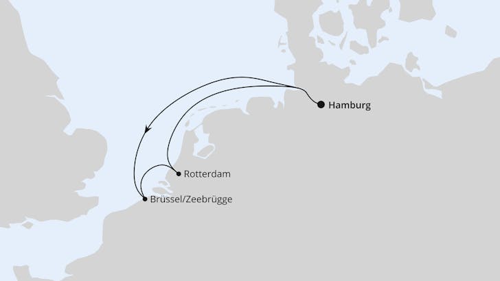 Impressionn zu Sommer 2024 - AIDAprima - Kurzreise nach Belgien & Niederlande