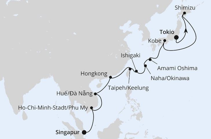 Impressionn zu Sommer 2025 - AIDAstella - Japan, Taiwan, Vietnam & Hongkong