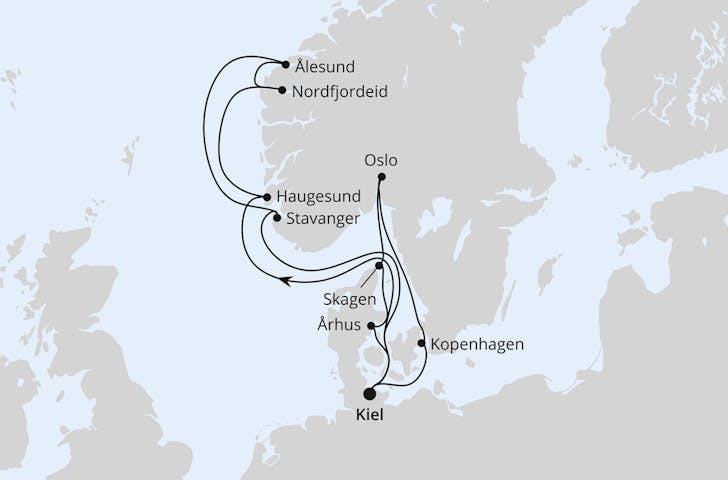 Impressionn zu Sommer 2024 - AIDAnova - Große Skandinavienreise