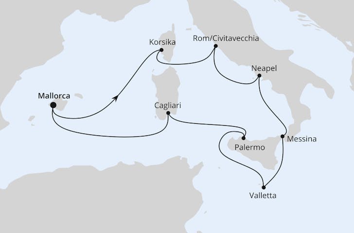 Impressionn zu AIDA Last Minute - AIDAstella - Italien & Mittelmeerinseln