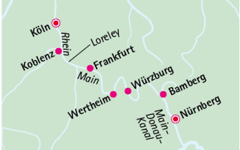 Route vom Rhein zum Main 