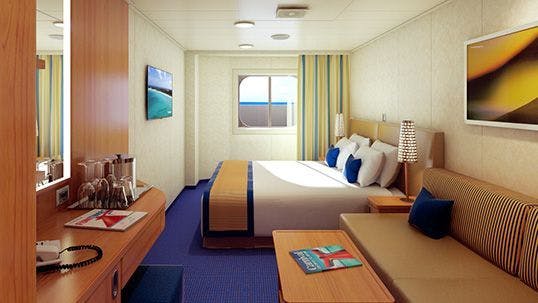 Carnival Horizon - Carnival Cruise Line - Innenkabine mit Fenster/eingeschr. Sicht (4J)