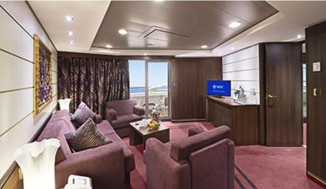 MSC Fantasia - MSC Cruises - Suite mit Balkon