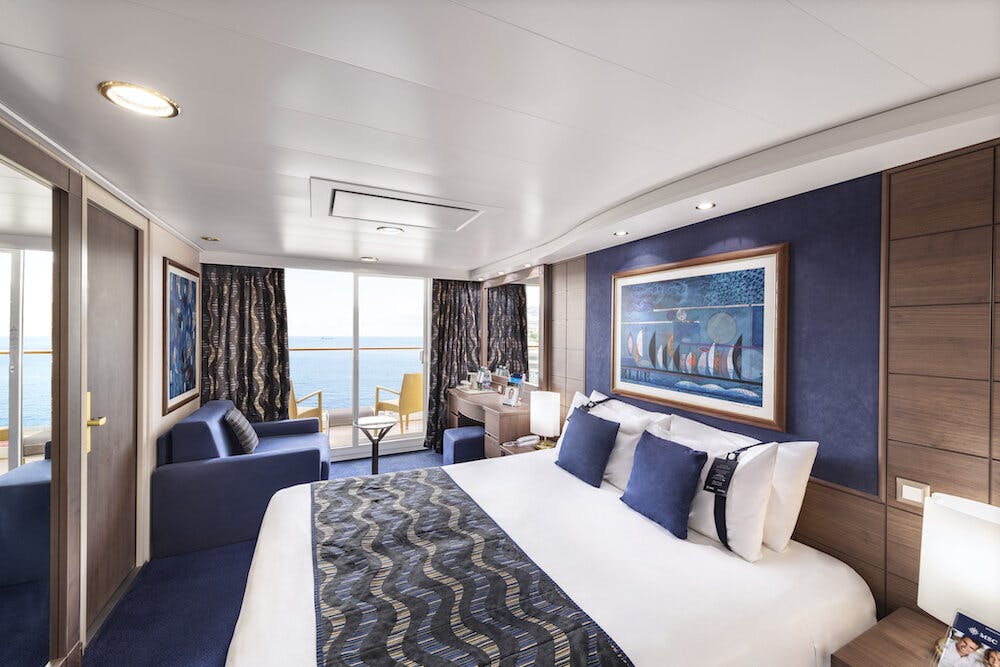 MSC Poesia - MSC Cruises - Deluxe Balkonkabine mit teilweiser Sichtbehinderung (BP)