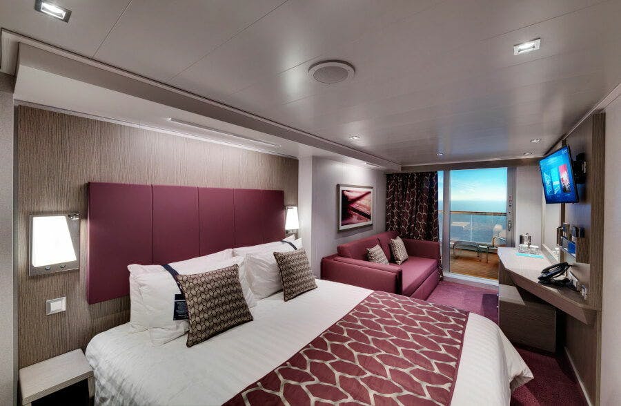 MSC Seaside - MSC Cruises - Deluxe Balkonkabine Deck 9-10 (BR1)