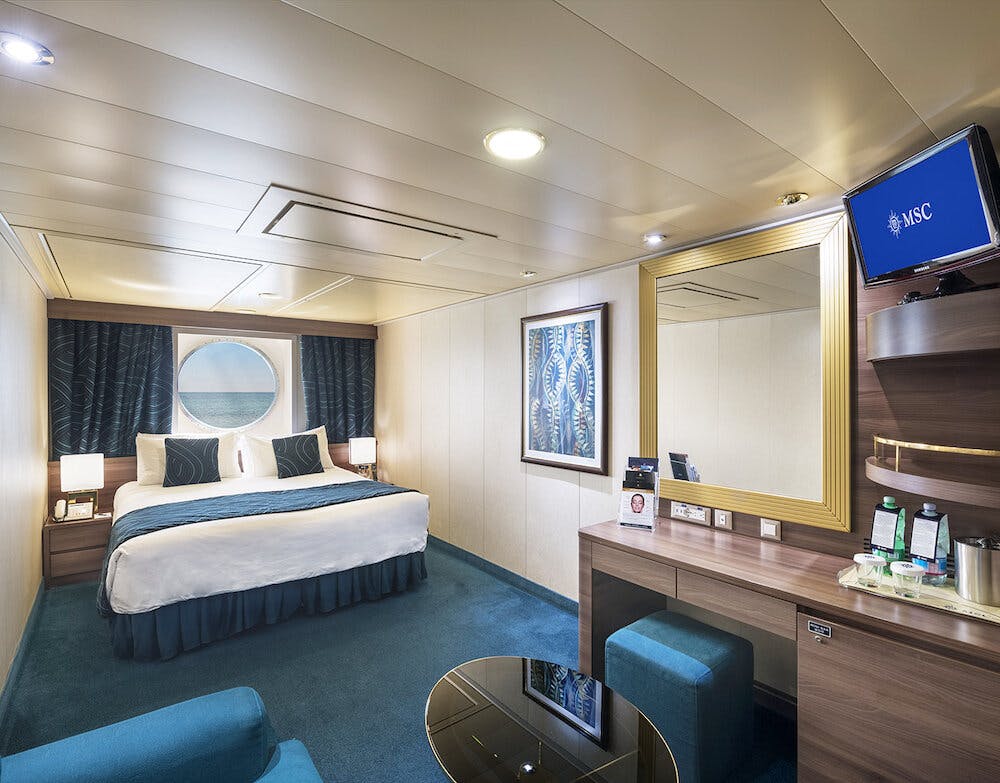 MSC Splendida - MSC Cruises - Premium Kabine mit Meerblick Deck 5 (OL1)