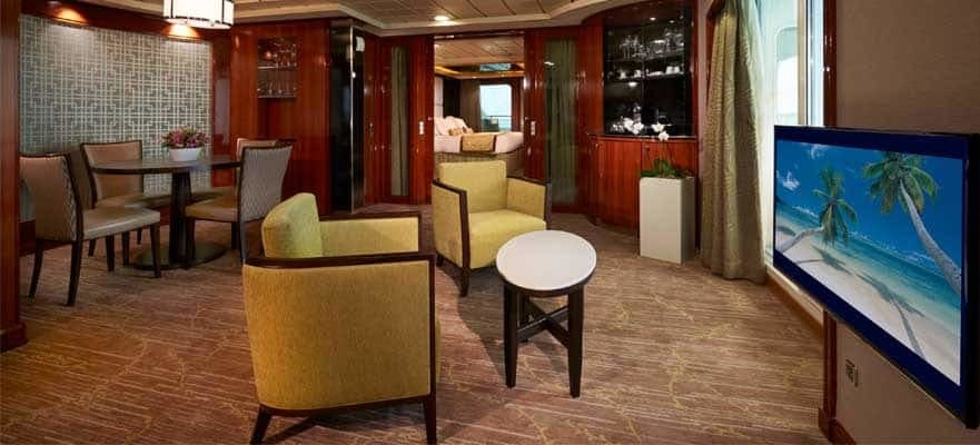 Norwegian Dawn - Norwegian Cruise Line - Deluxe Owners Suite mit zwei Balkonen (S2)