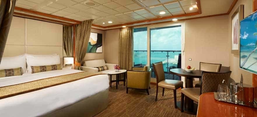 Norwegian Dawn - Norwegian Cruise Line - Penthouse mit großem Balkon, Heck (SM)