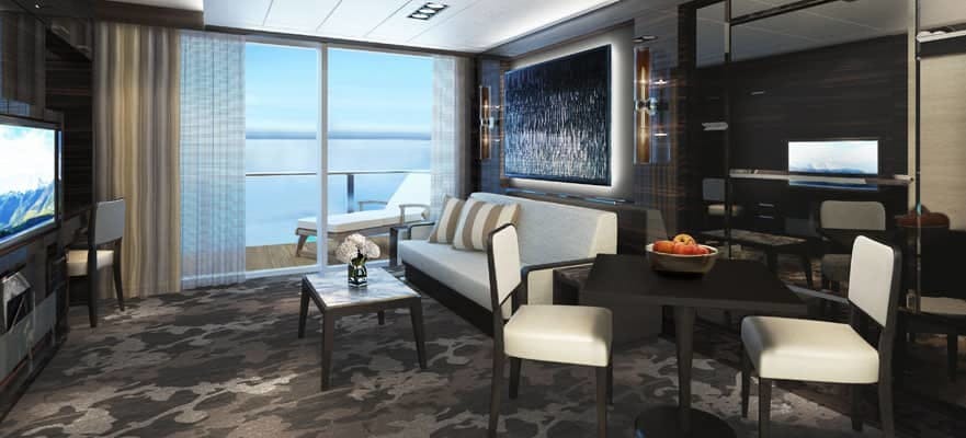 Norwegian Encore - Norwegian Cruise Line - The Haven Familien Villa mit 2 Schlafzimmern und großem Balkon (H5)