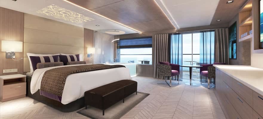 Norwegian Encore - Norwegian Cruise Line - The Haven Spa Suite mit Balkon (H9)