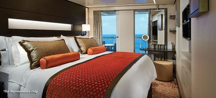 Norwegian Encore - Norwegian Cruise Line - The Haven Penthouse mit Balkon, Heck (HC)