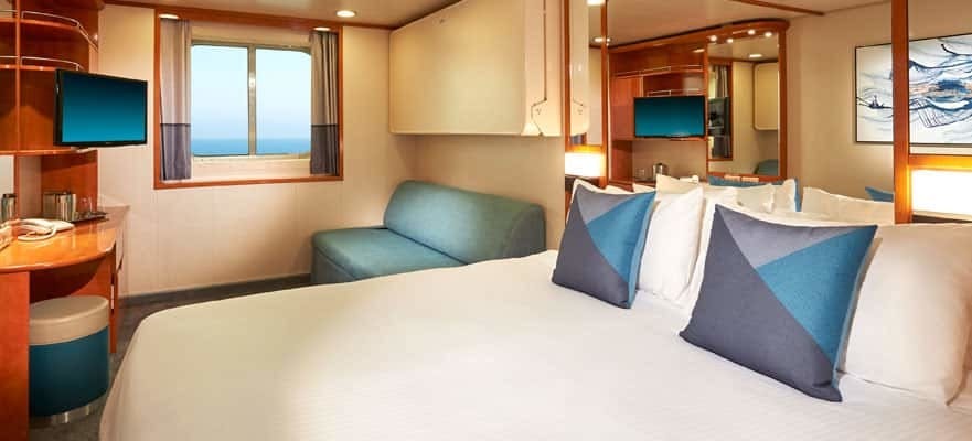 Norwegian Sun - Norwegian Cruise Line - Außenkabine mit Panoramafenster (OA)