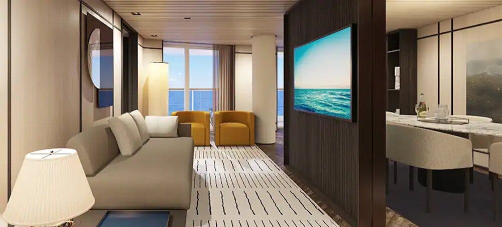 Norwegian Viva - Norwegian Cruise Line - The Haven Deluxe Owner's Suite mit großem Balkon (H3)
