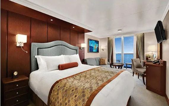 MS Riviera - Oceania Cruises - Kabine mit Veranda
