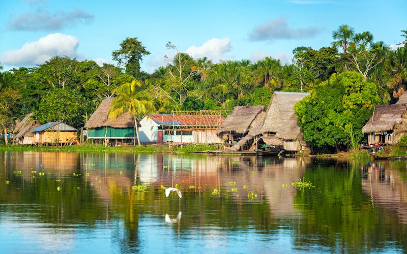Dorf am Amazonas