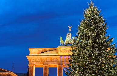 Weihnachten in Berlin am Brandenburger Tor
