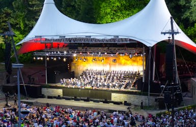 Waldbühnen-Konzert im sommerlichen Berlin