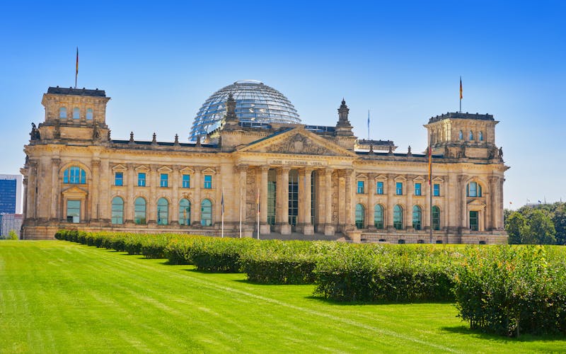 Der Reichstag in Berlin 
