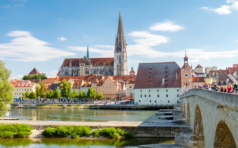 Regensburg mit Kathedrale
