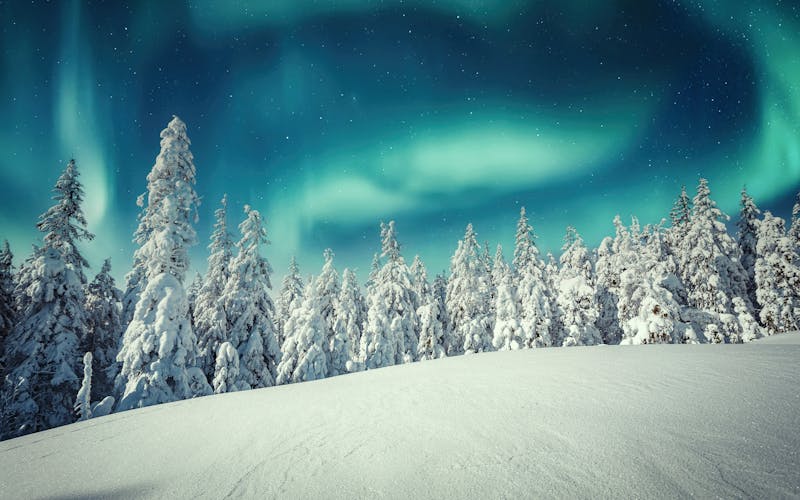 Finnische Winterlandschaften 
