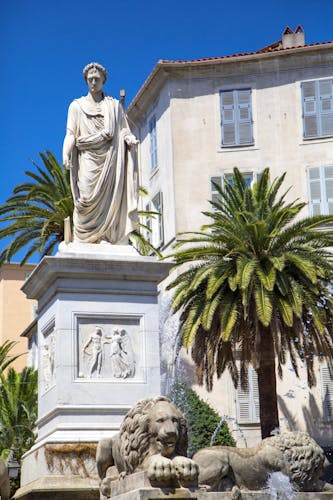 Ajaccio Foch Square Korsika Frankreich