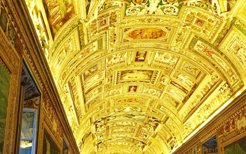 Wendeltreppe in den Vatikanischen Museen