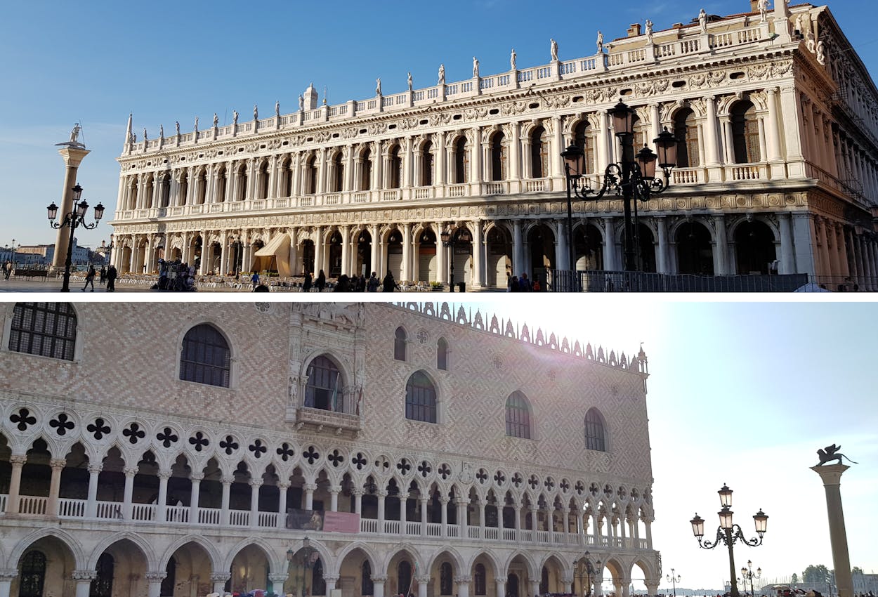 Michelangelo - Die historische Biblioteca Nazionale Marciana und der ruhmreiche Dogenpalast