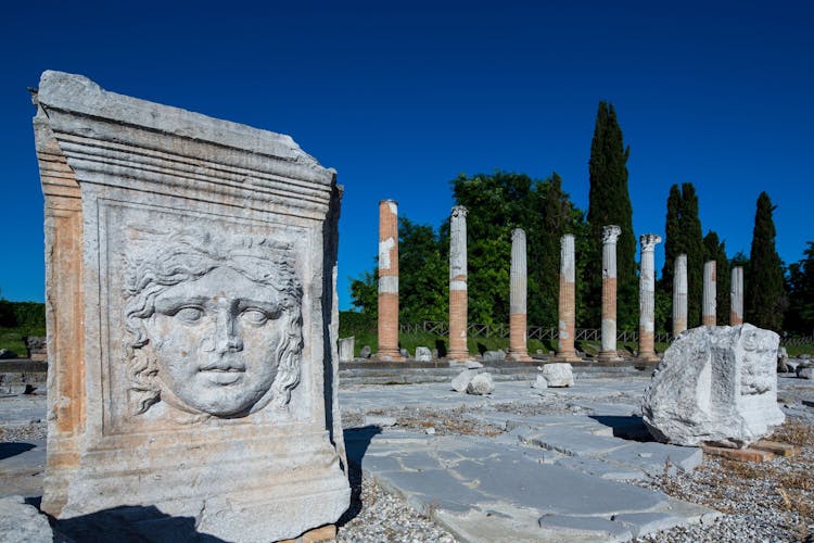 Die Ausgrabungen von Aquileia Friaul Italien