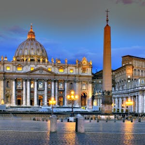 Petersplatz Rom Italien