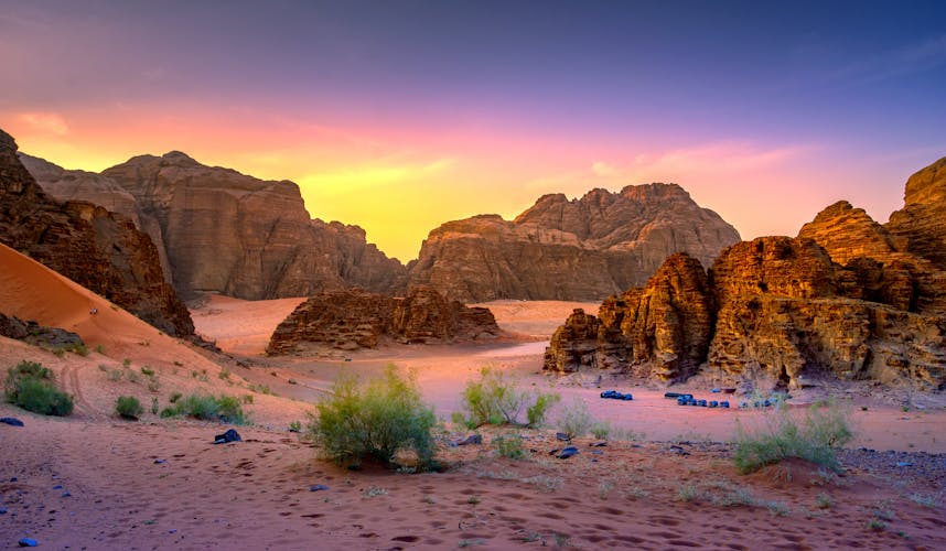 Wadi Rum Wüste Jordanien
