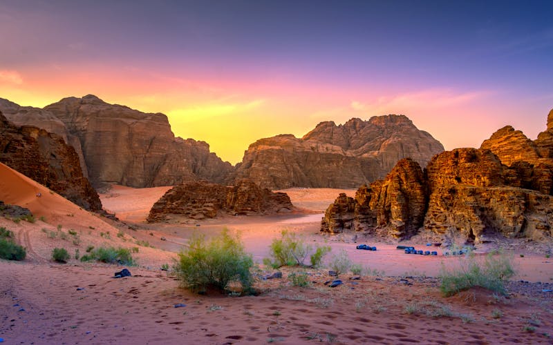 Wüste von Wadi Rum