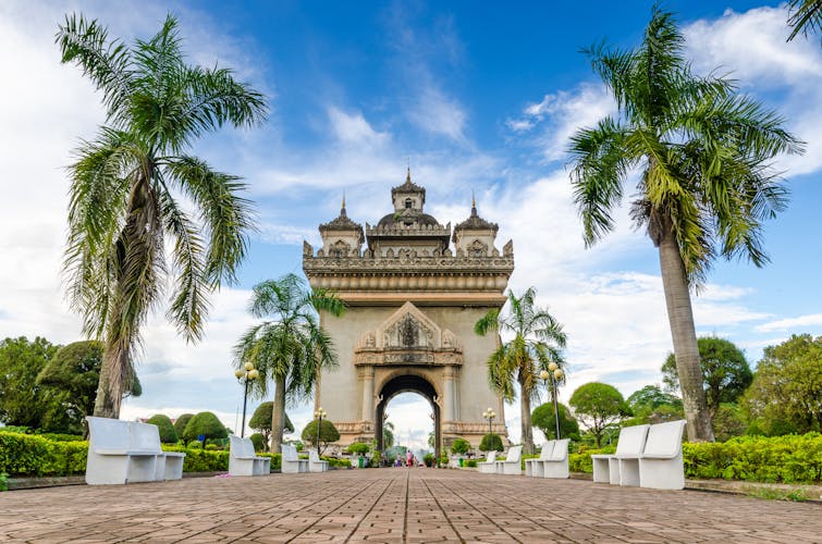 Vientiane Laos Triumphbogen