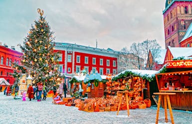 Der Weihnachtsmarkt in Riga