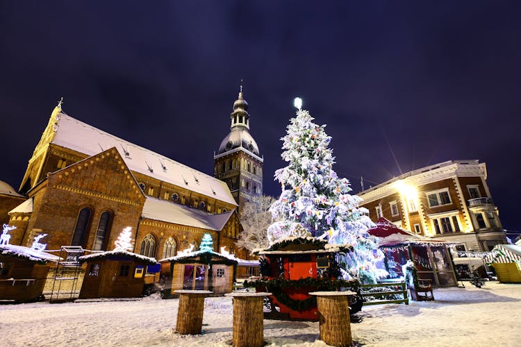 Riga Altstadt Weihnachten