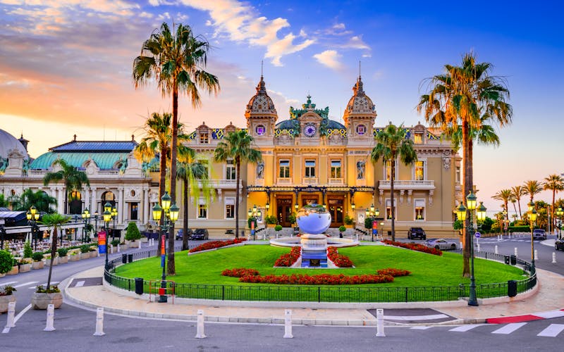 Blick auf das Casino in Monte Carlo 