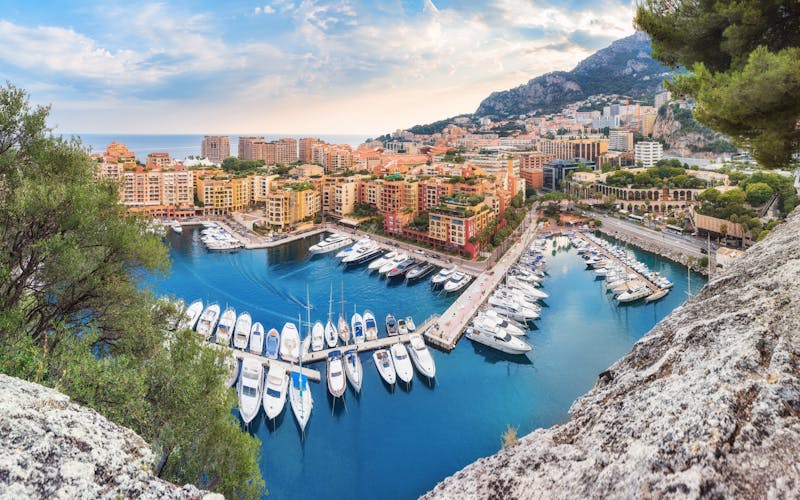 Hafen von Monaco