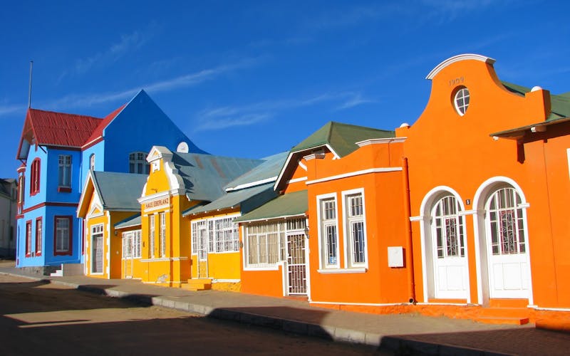 Die Nachtigall-Straße in Lüderitz