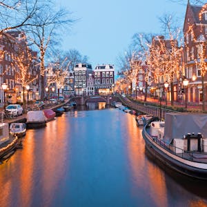 Amsterdam Weihnachtszeit Niederlande