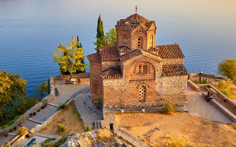 Blick auf Ohrid 