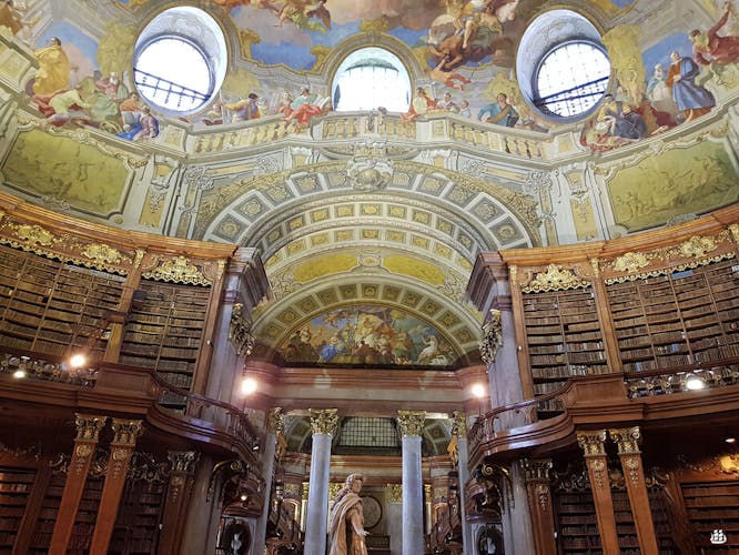 Wien Prunksaal Nationalbibliothek