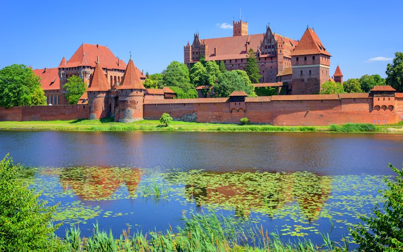 Blick auf die Marienburg 