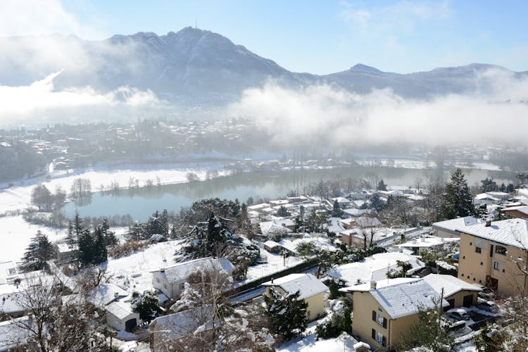Lago di Muzzano bei Lugano Schweiz