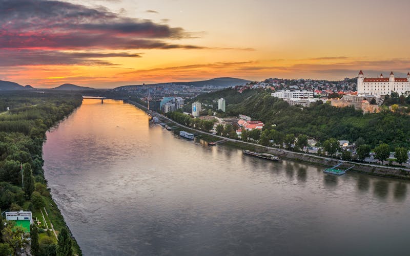 Blick über Bratislava 