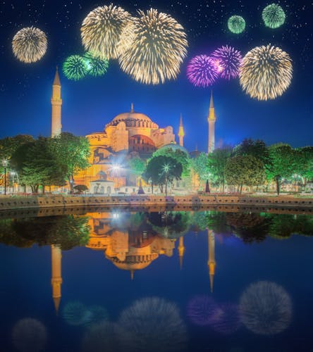 Hagia Sofia Silvester Istanbul